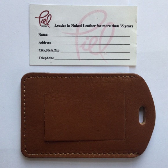 Flexjet Leather Luggage Tag - Picture 3 of 4